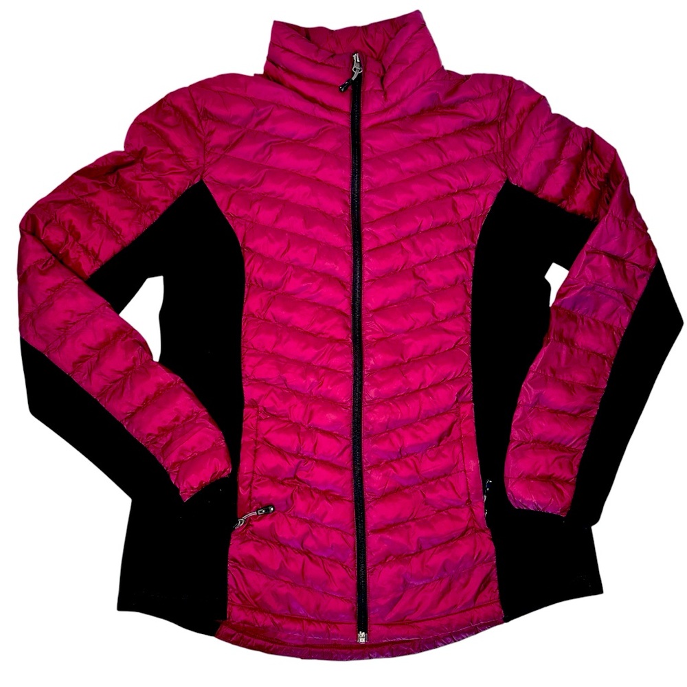 32 Heat | Burgundy Maroon Light Weight Activewear Jacket - 2 Tone| Size Medium